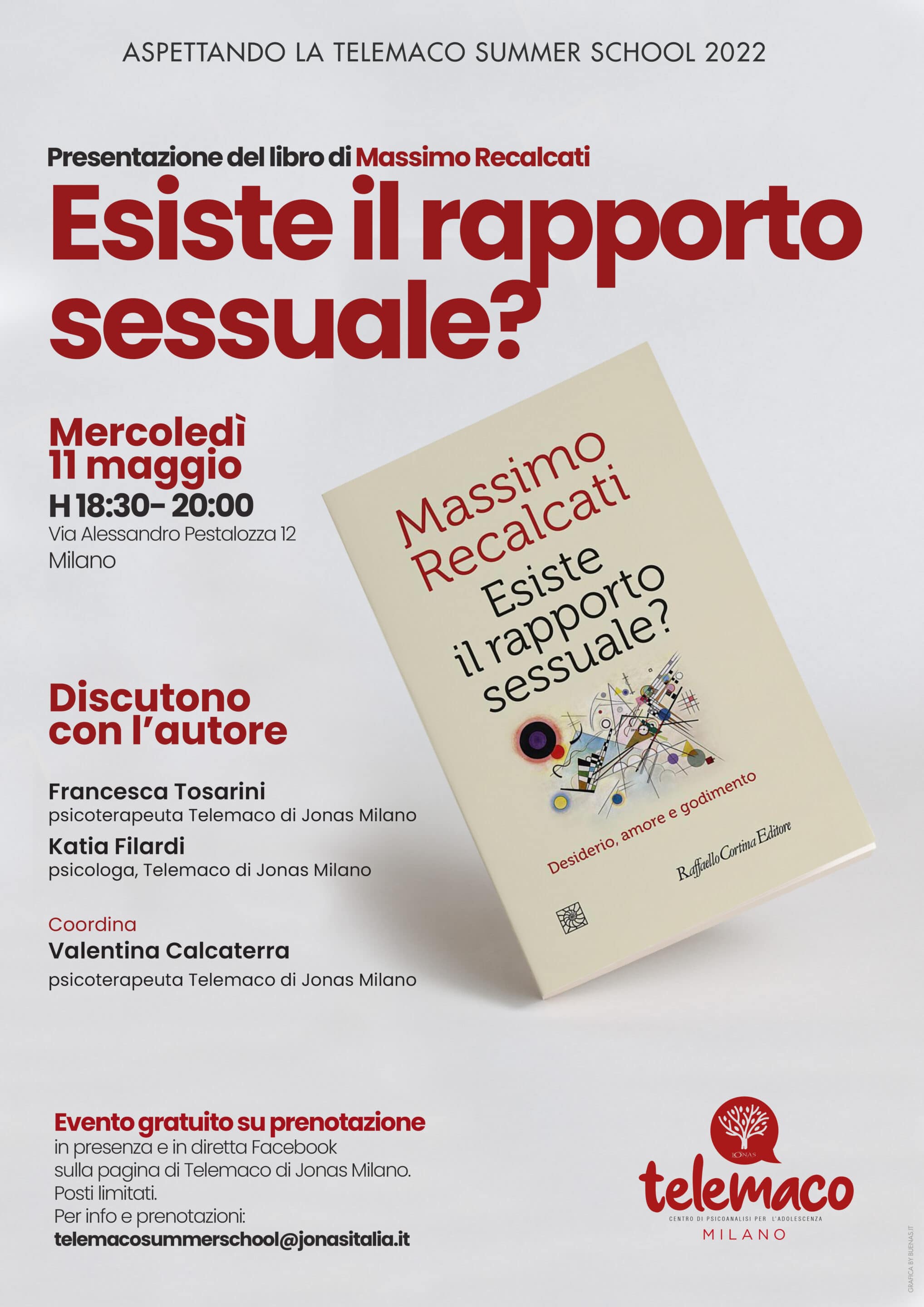 La residenza di Ripetta ospita la presentazione dell'ultimo libro